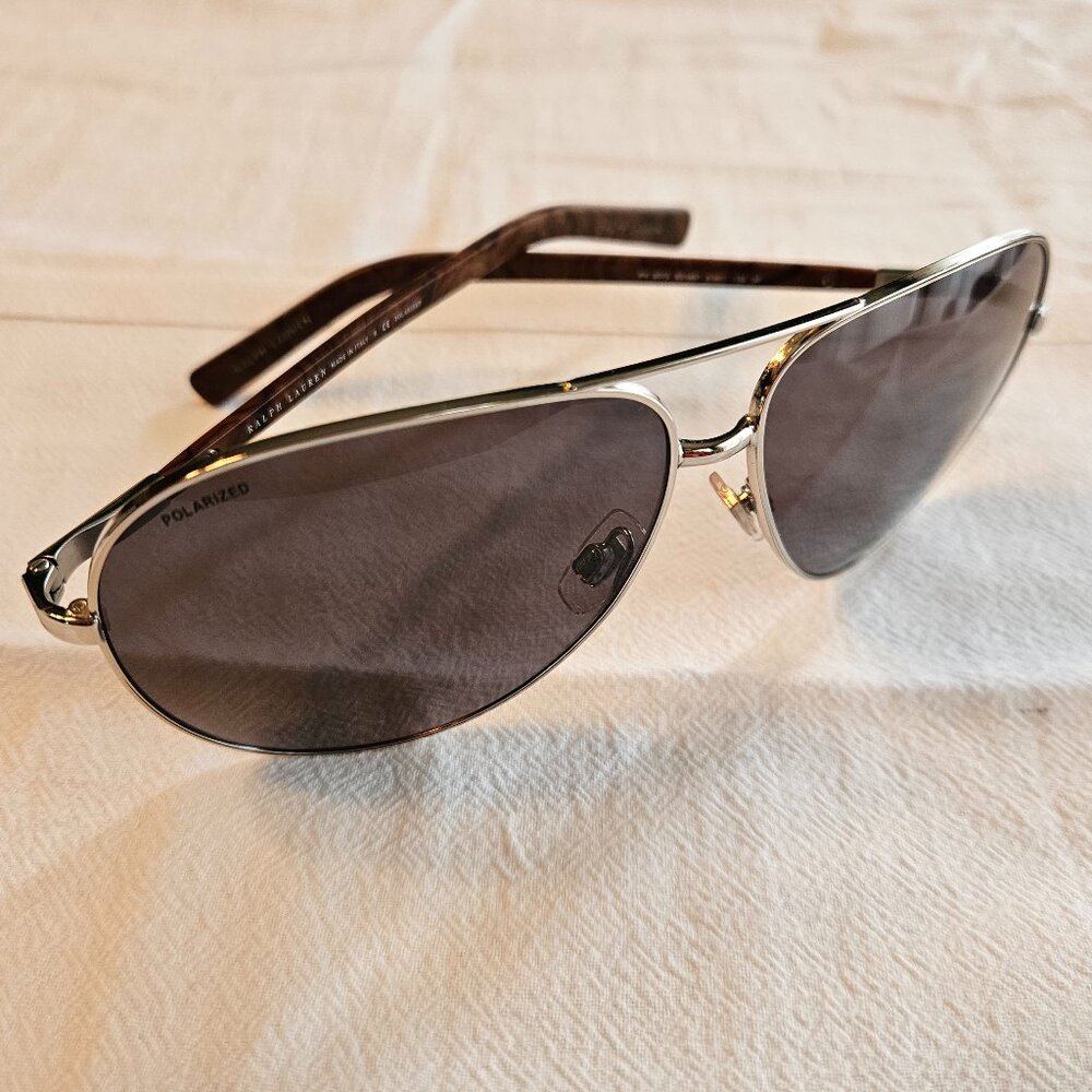 Ralph Lauren Men's Aviator Sunglasses - Polarized - Picture 4 of 16